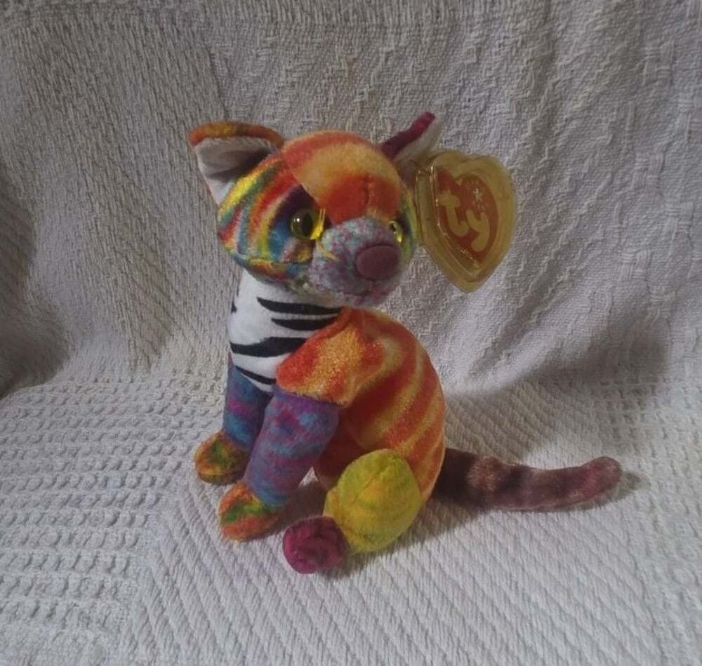 Ty Beanie Baby Kaleidoscope the Cat